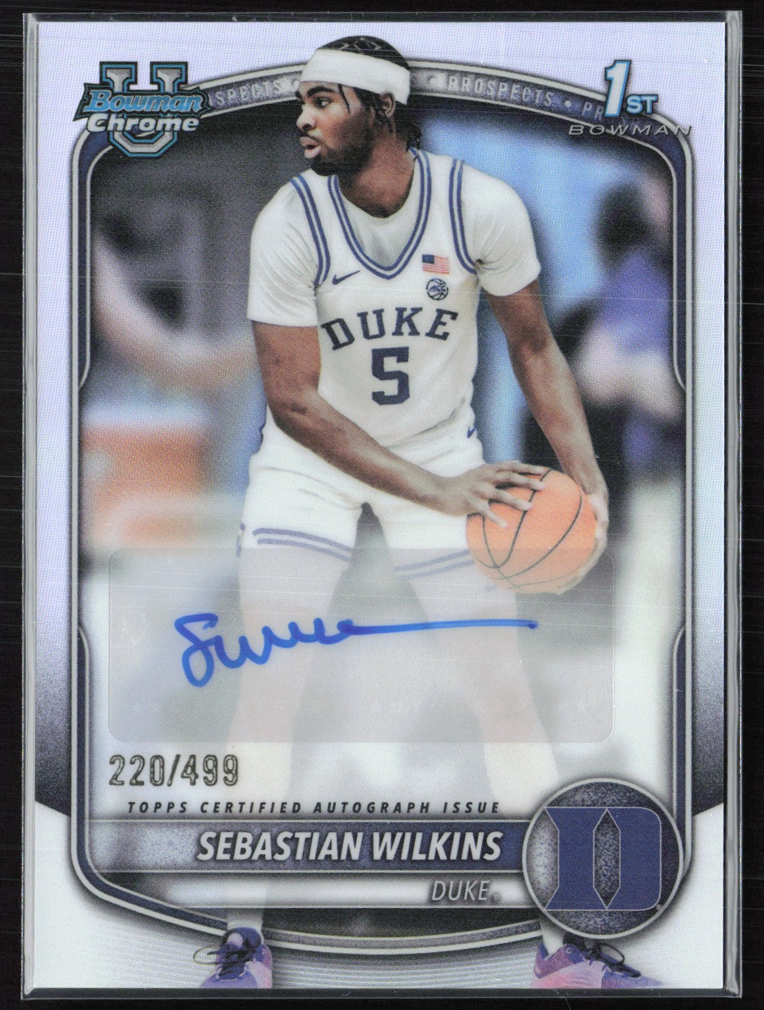 Sebastian Wilkins 1st Bowman Auto Refractor /499
