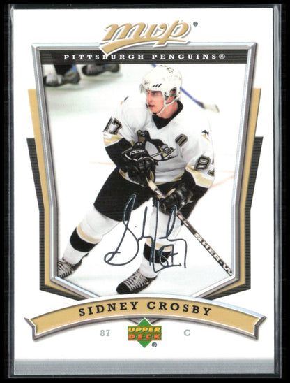 Sidney Crosby MVP Checklist