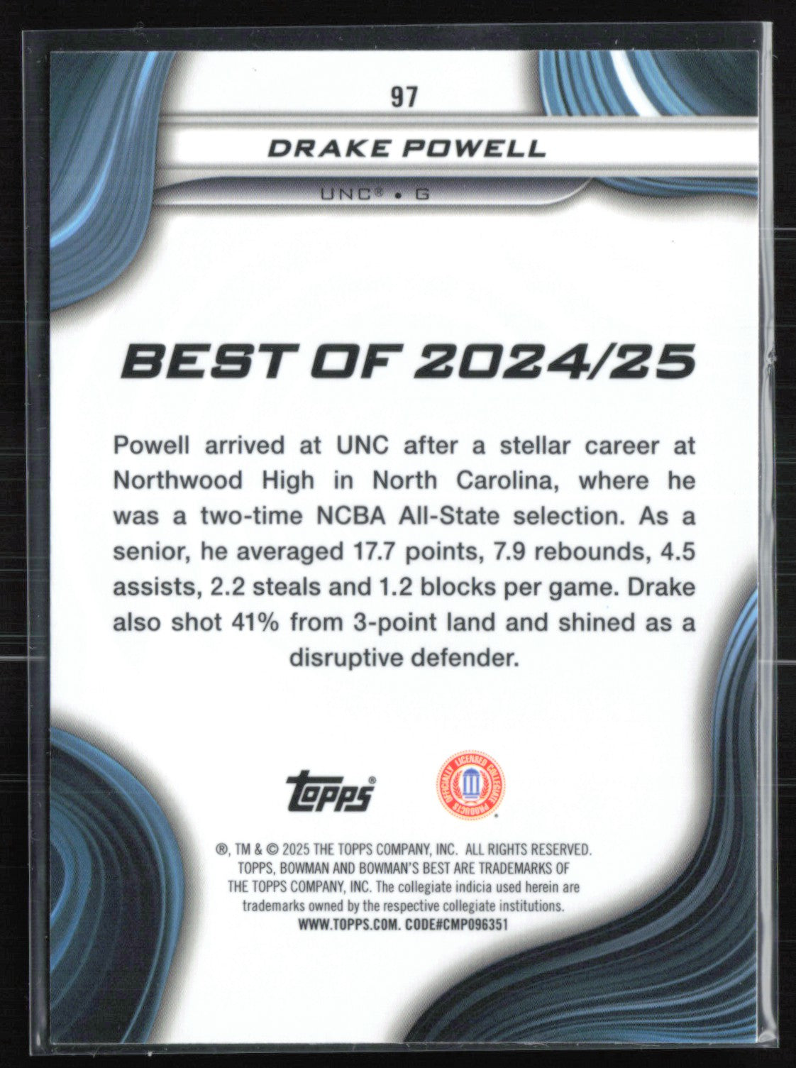 Drake Powell Aqua Wave /199