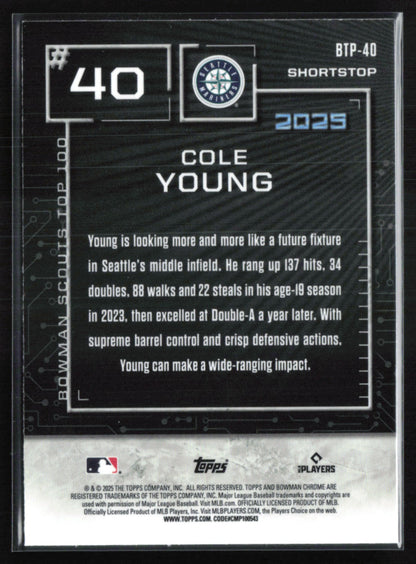 Cole Young Top 100