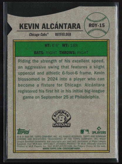 Kevin Alcantara RC Die-Cut