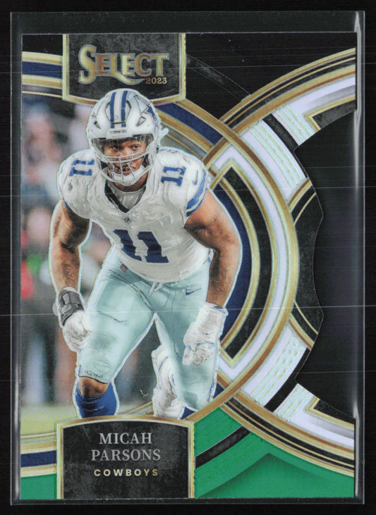 Micah Parsons Black Green Die-Cut