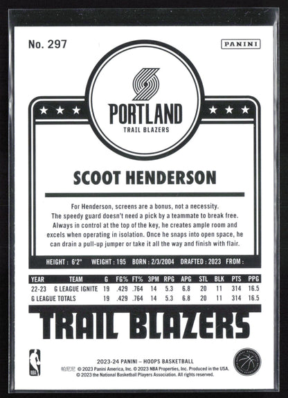 Scoot Henderson RC