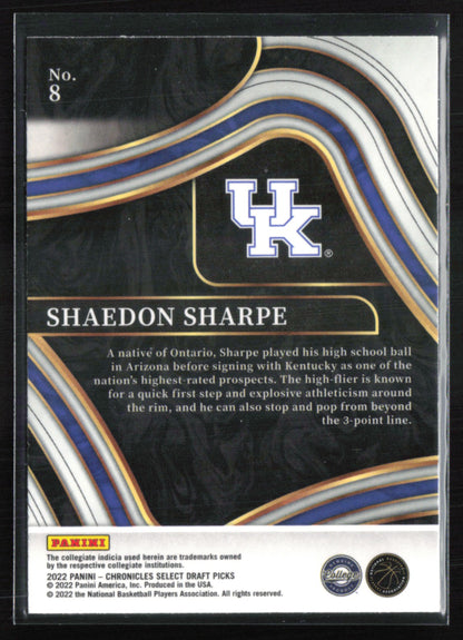Shaedon Sharpe RC Draft Picks