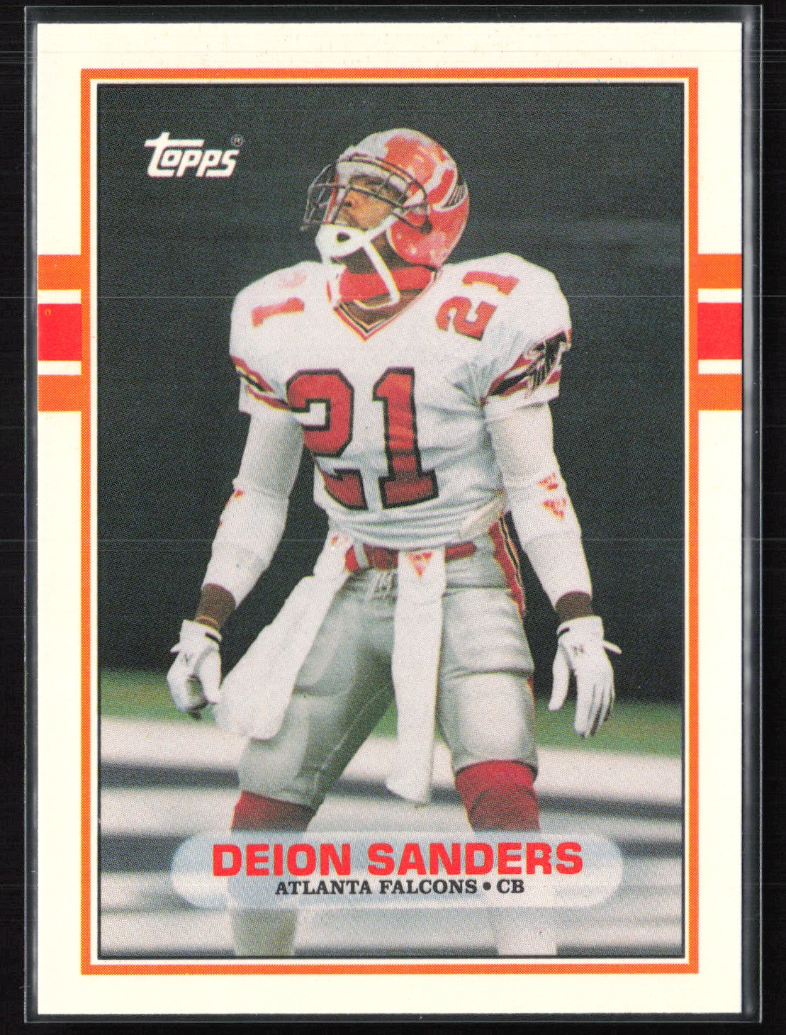 Deion Sanders RC 1989 Topps Traded #30T