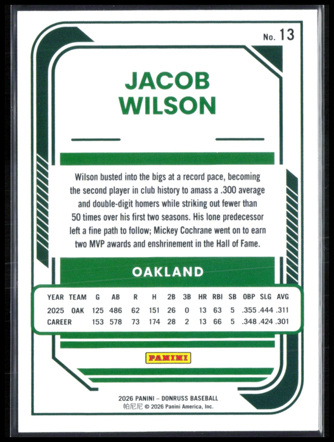 Jacob Wilson Liberty Parallel