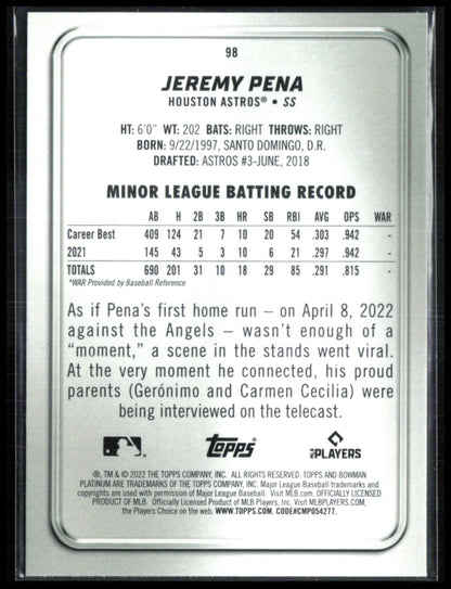 Jeremy Pena RC