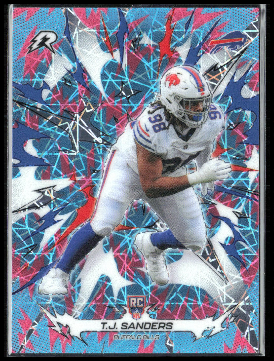T.J. Sanders RC Blue Pink Laser