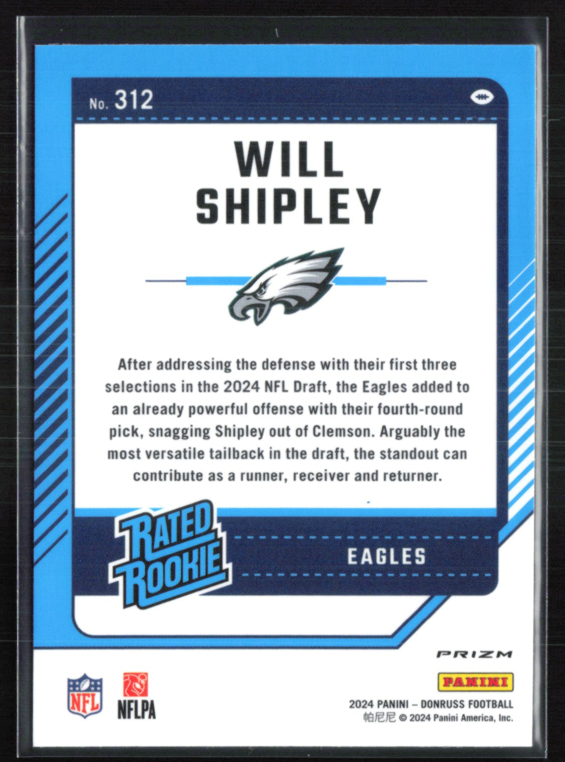 Will Shipley RC Pink Holo