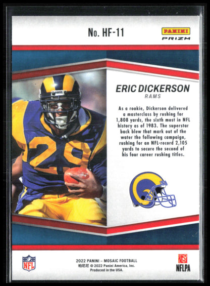 Eric Dickerson Green Mosaic