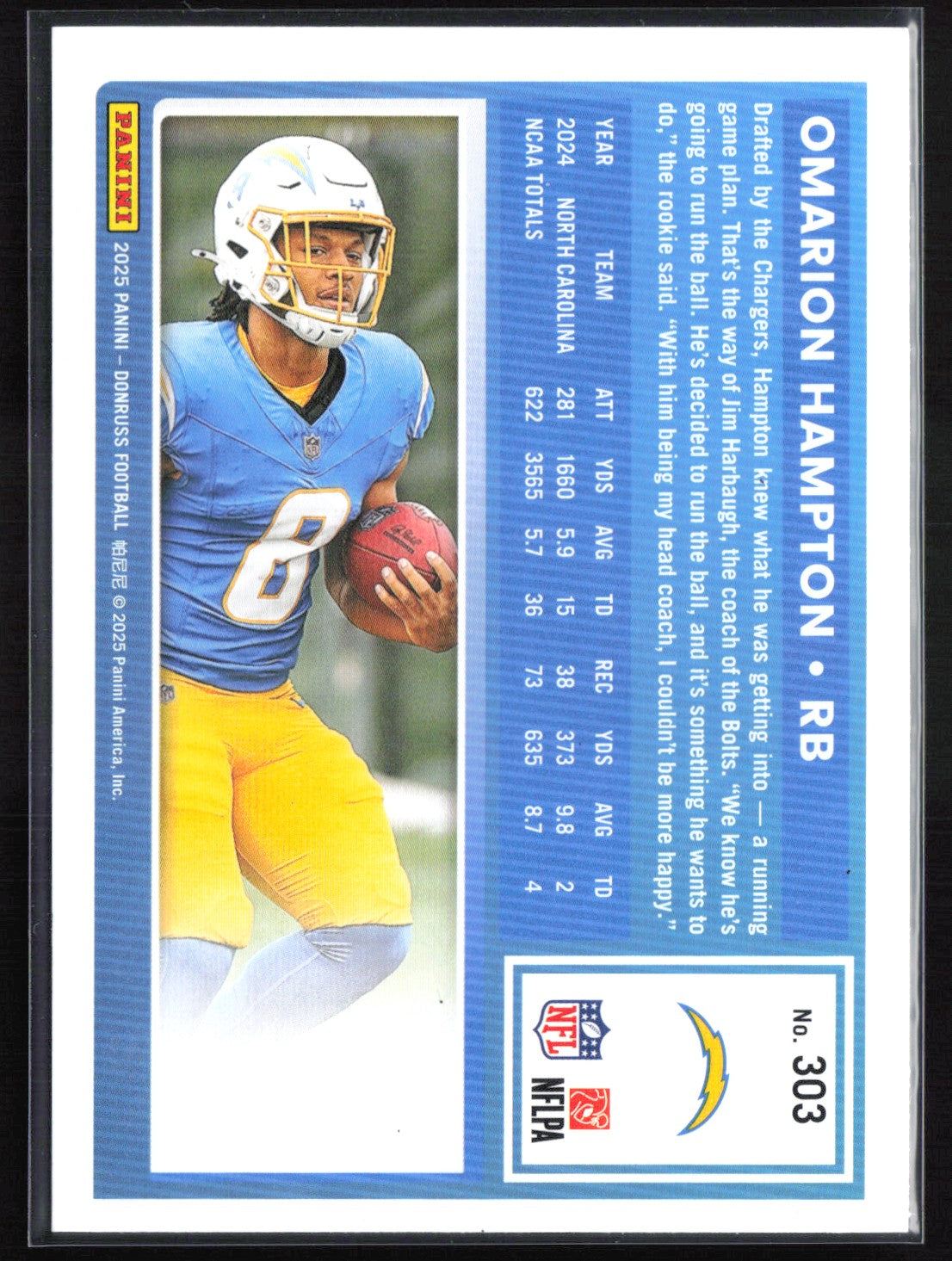 Omarion Hampton RC