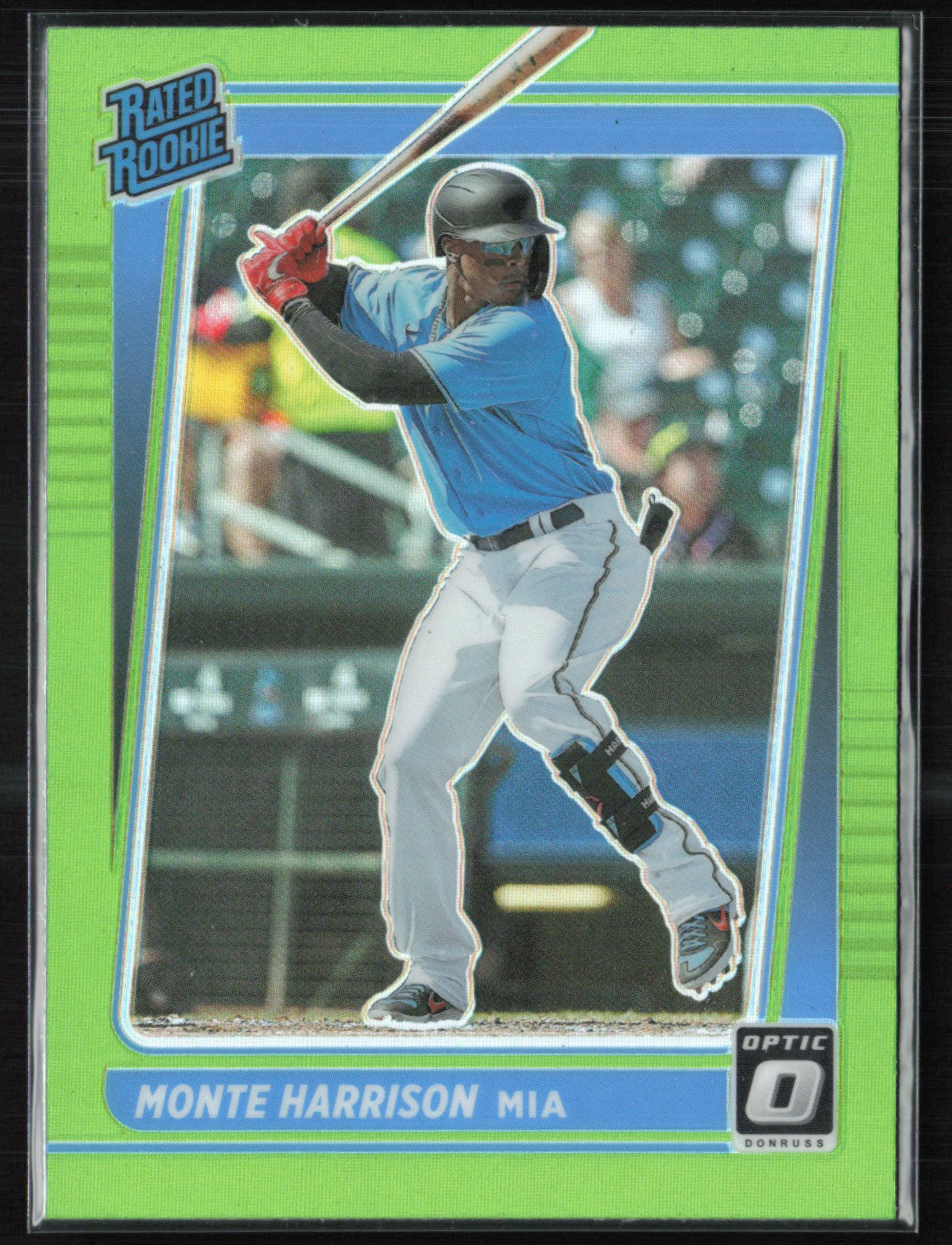 Monte Harrison RC Lime Green Holo