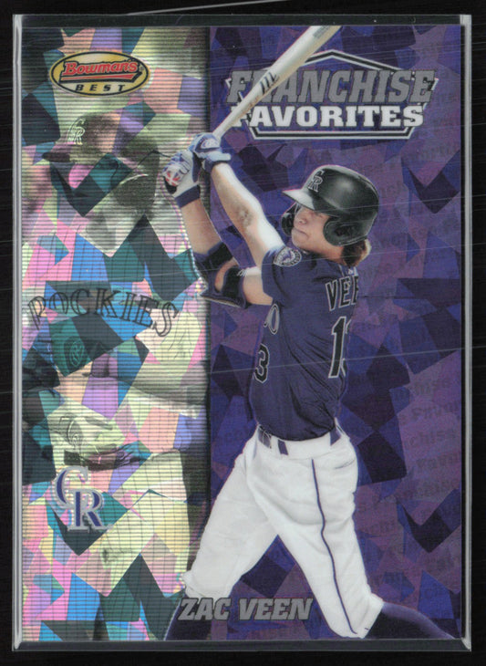 Zac Veen Franchise Favorites Atomic Refractor
