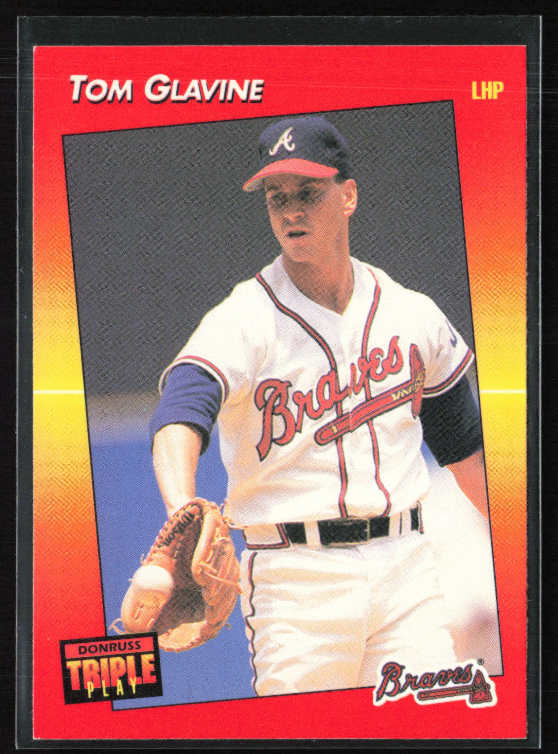 Tom Glavine 1992 Leaf