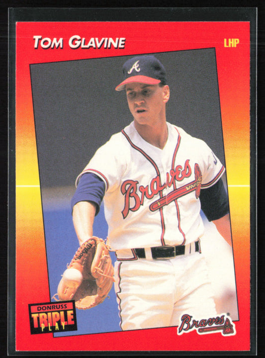 Tom Glavine 1992 Leaf