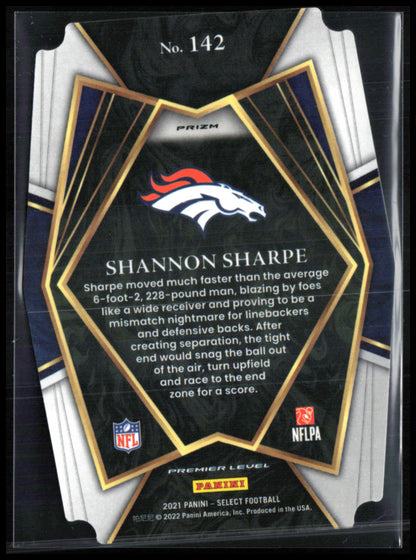 Shannon Sharpe Red Blue Die-Cut
