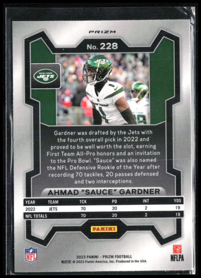 Ahmad Sauce Gardner Orange Lazer