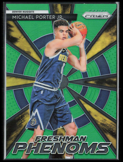 Michael Porter Jr. RC Green Prizm