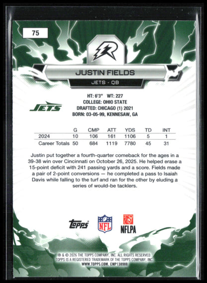 Justin Fields Orange Blue Disco