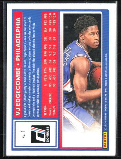 VJ Edjecombe RC Rated Rookie