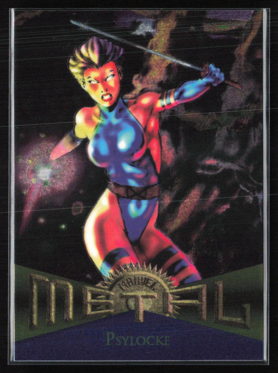 Psylocke 1996 Marvel Metal