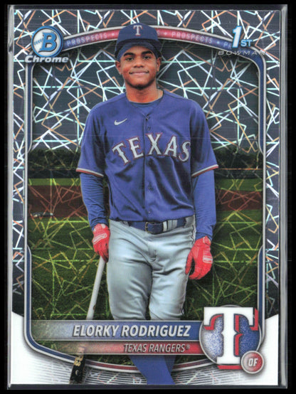 Elorky Rodriguez 1st Bowman Lazer
