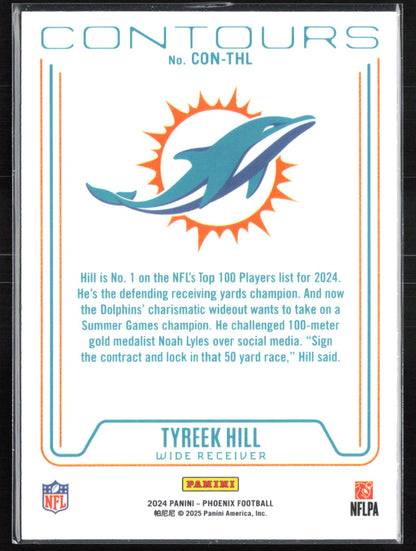 Tyreek Hill Contours