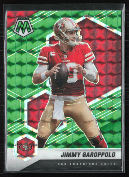 Jimmy Garoppolo Green Mosaic