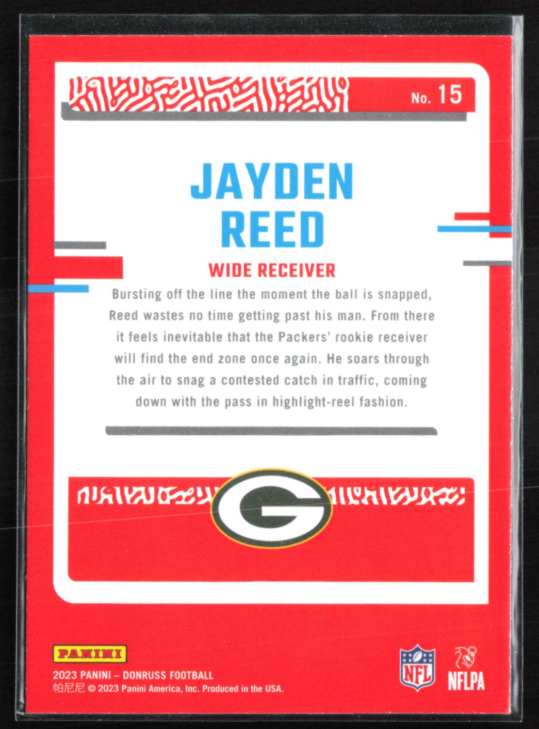 Jayden Reed RC The Rookies