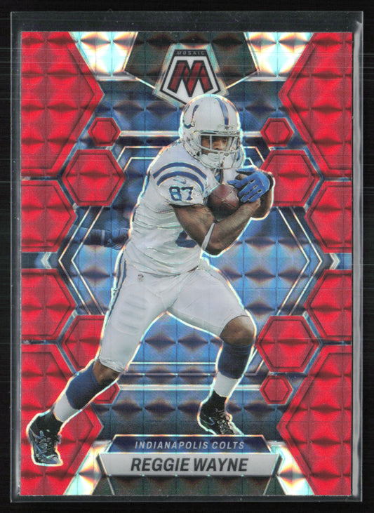 Reggie Wayne Red Mosaic