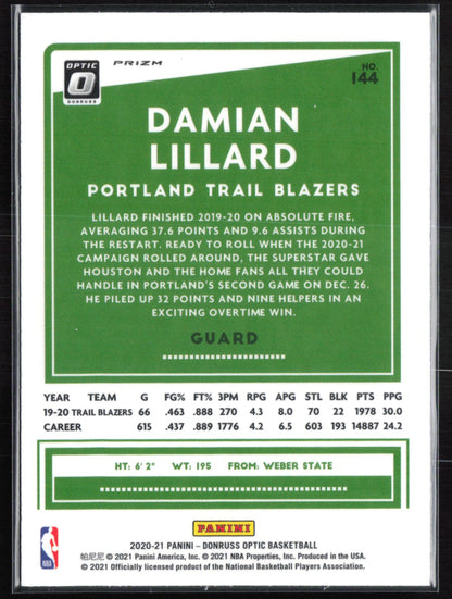Damian Lillard Purple Shock
