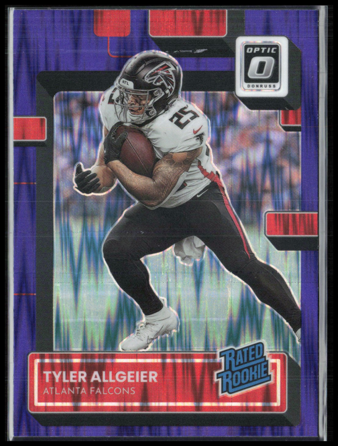 Tyler Allgeier RC Purple Shock