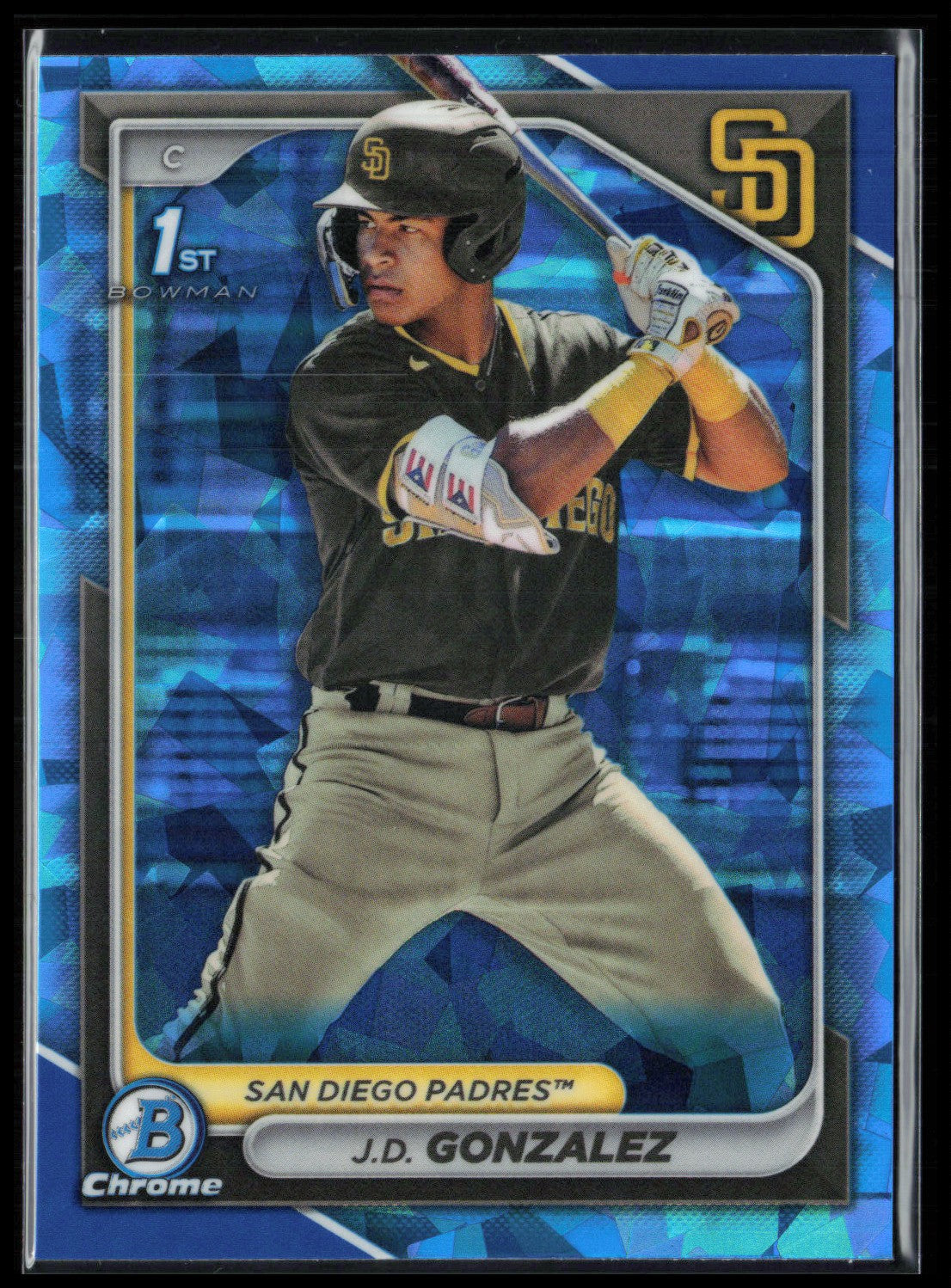 J.D. Gonzalez 1st Bowman Sapphire
