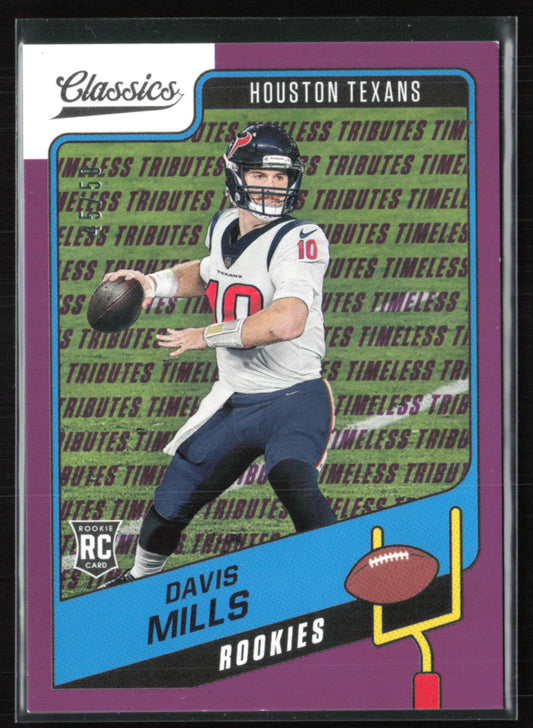 Davis Mills RC Purple /50