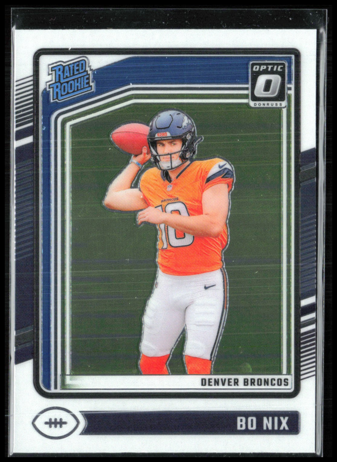 Bo Nix RC Optic Rated Rookie