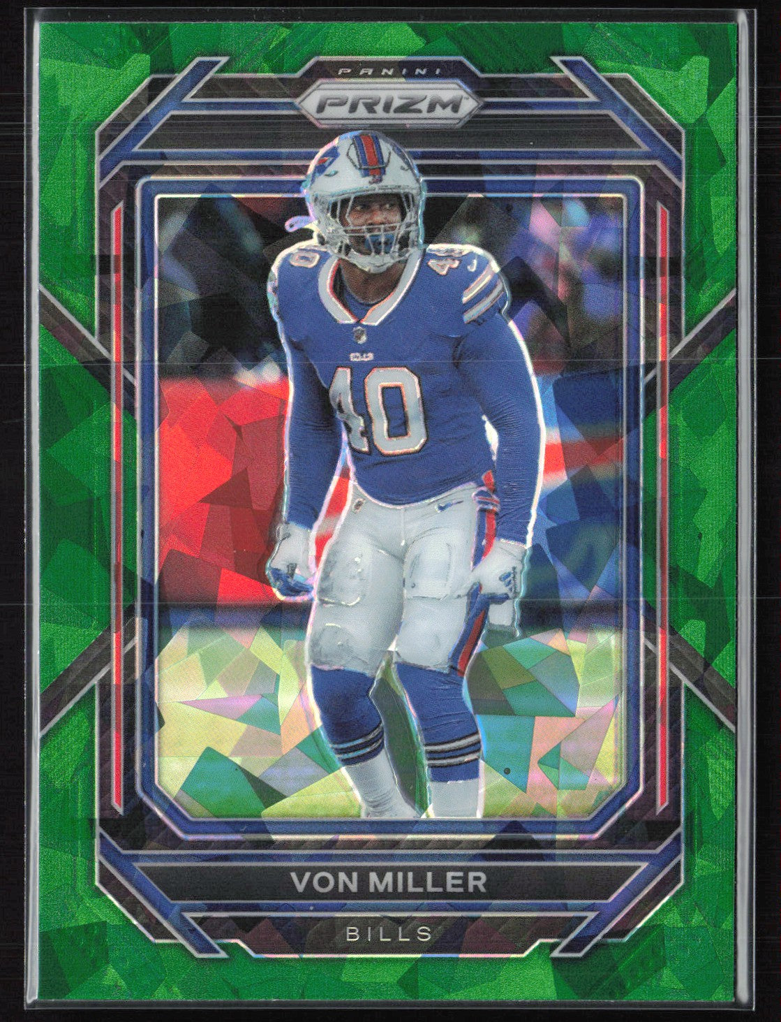 Von Miller Green Cracked Ice