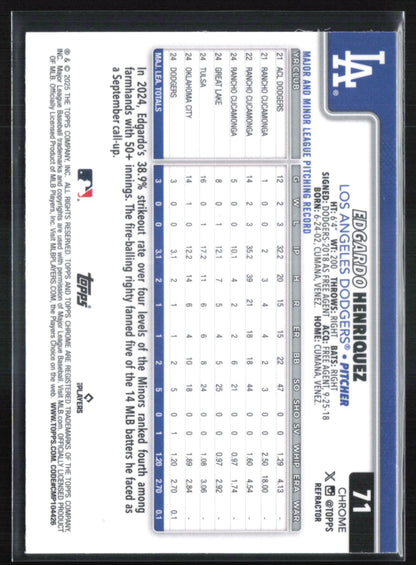 Edgardo Henriquez RC Refractor