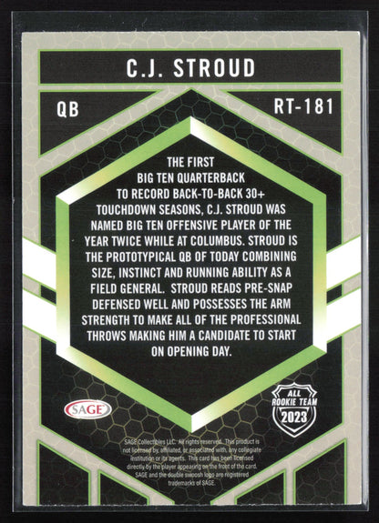 C.J. Stroud Sage Draft