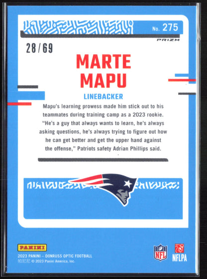 Marte Mapu RC Electricity /69 Prizm