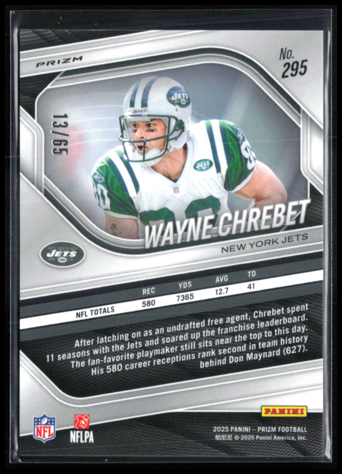 Wayne Chrebet Orange Wave /65