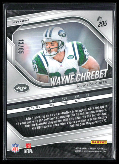 Wayne Chrebet Orange Wave /65