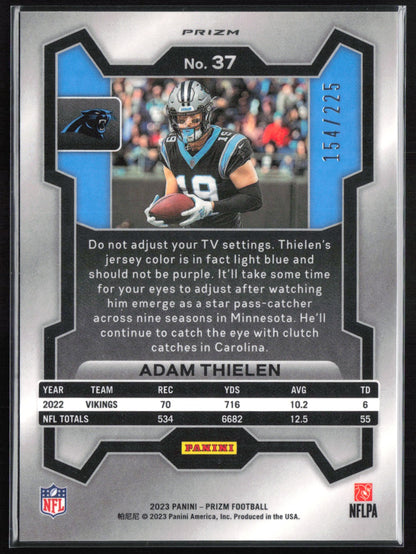 Adam Thielen Purple Ice /225