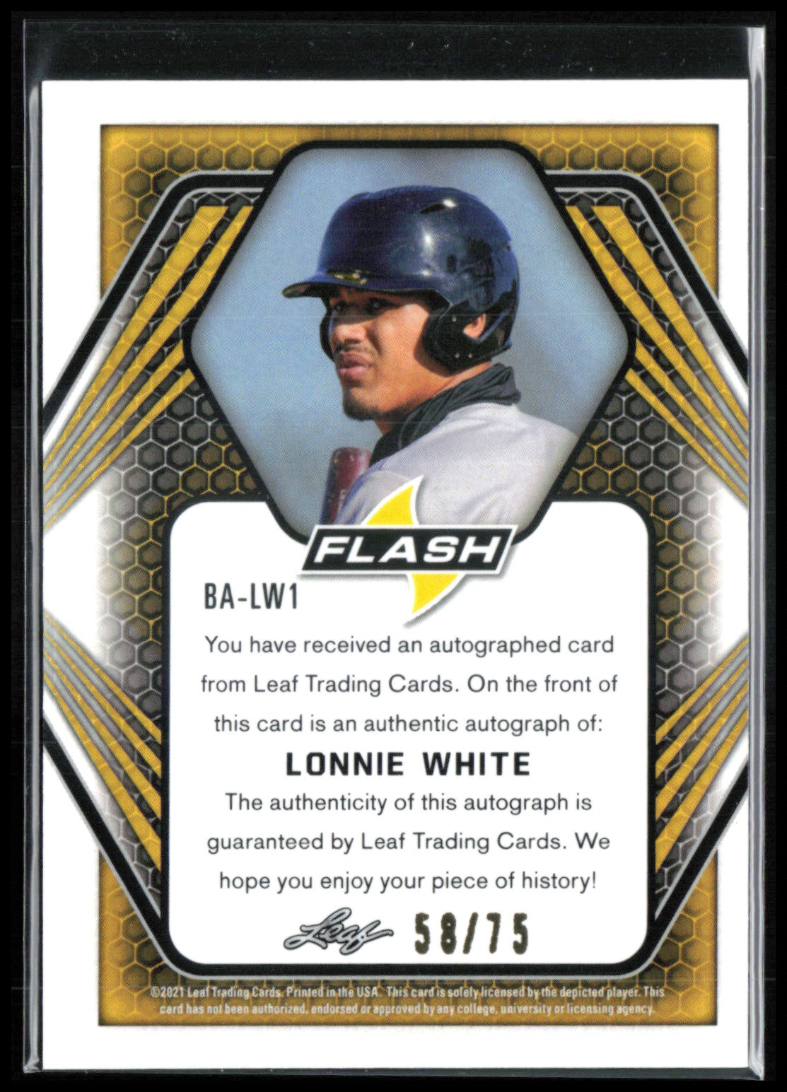Lonnie White RC Auto /75 Flash