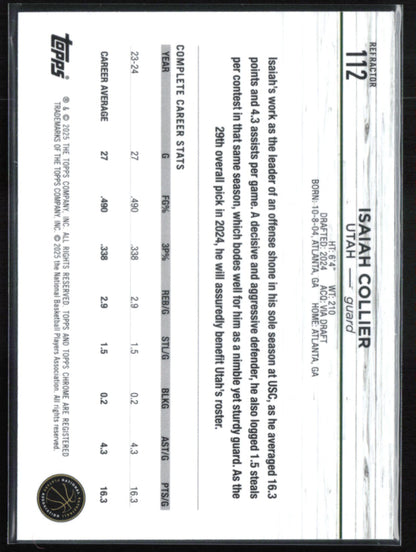 Isaiah Collier RC Refractor