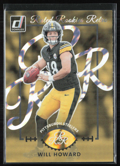 Will Howard RC Rated Rookies Retro