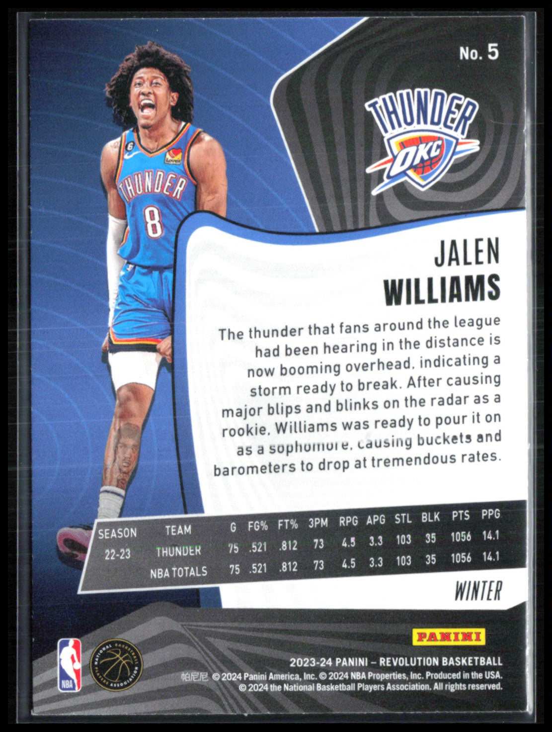 Jalen Williams Winter