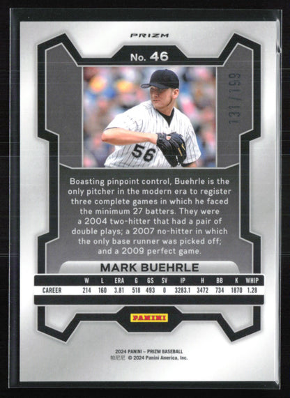 Mark Buehrle Blue Prizm /199