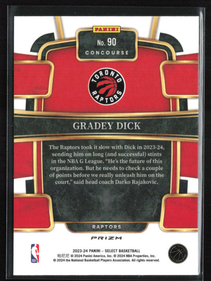 Gradey Dick RC Silver