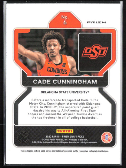 Cade Cunningham Green Prizm