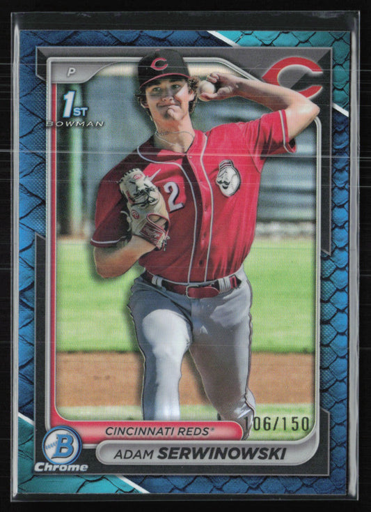 Adam Serwinowski 1st Bowman /150 Blue